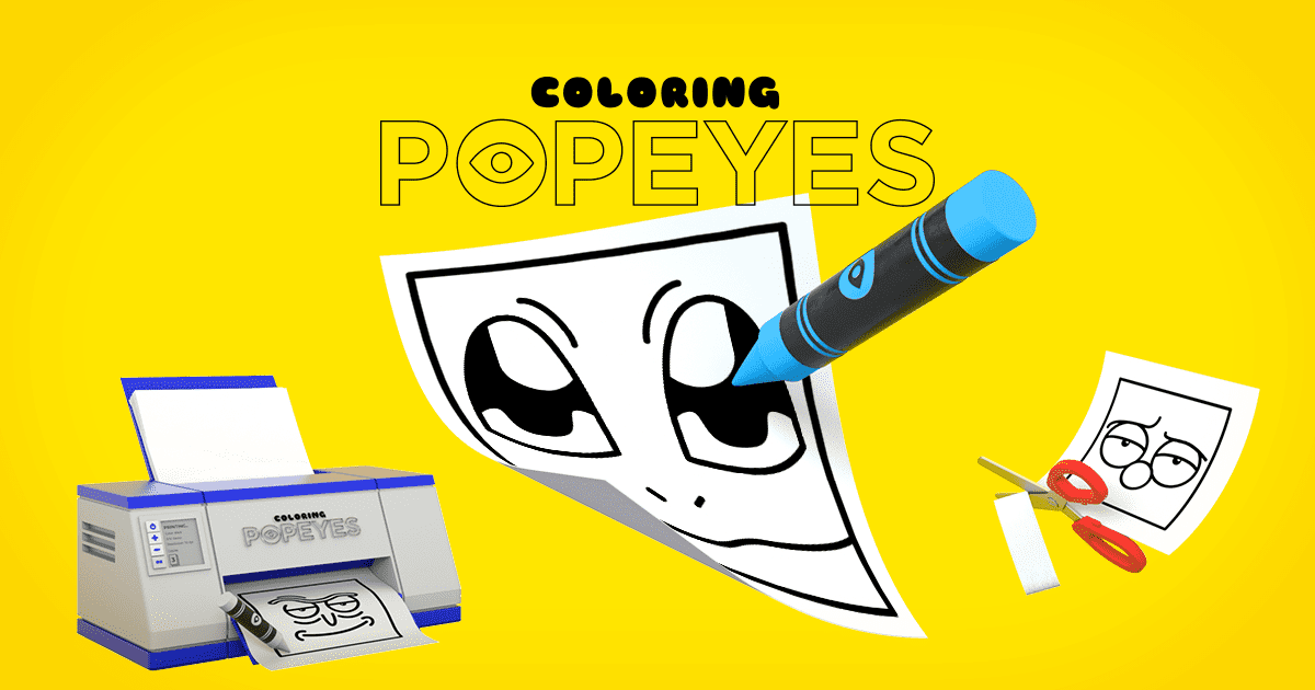 Squirtle - Coloring Popeyes